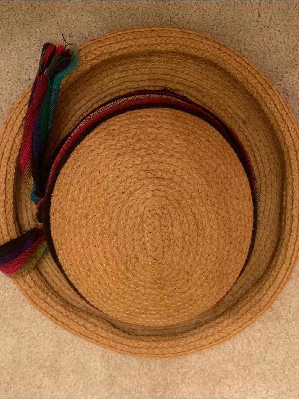 Vintage Toucan Collection Straw Summer Hat